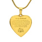 Engraved Heart Necklace - Girlfriend for Christmas 2