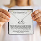 You Are Enough - Infinity Hearts Necklace