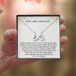 You Are Enough - Infinity Hearts Necklace