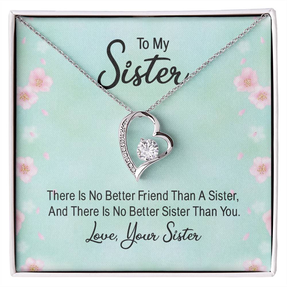 Forever Love Necklace - No Better Friend Sister