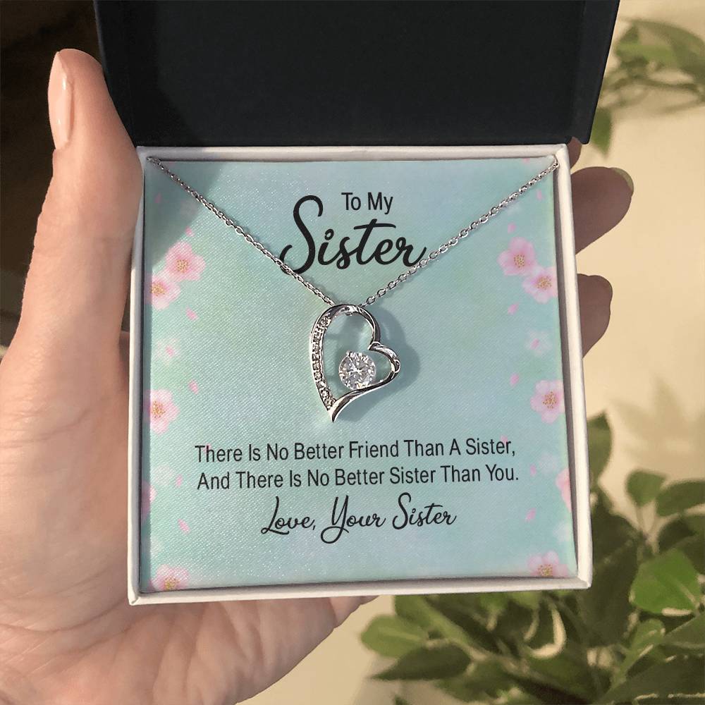 Forever Love Necklace - No Better Friend Sister