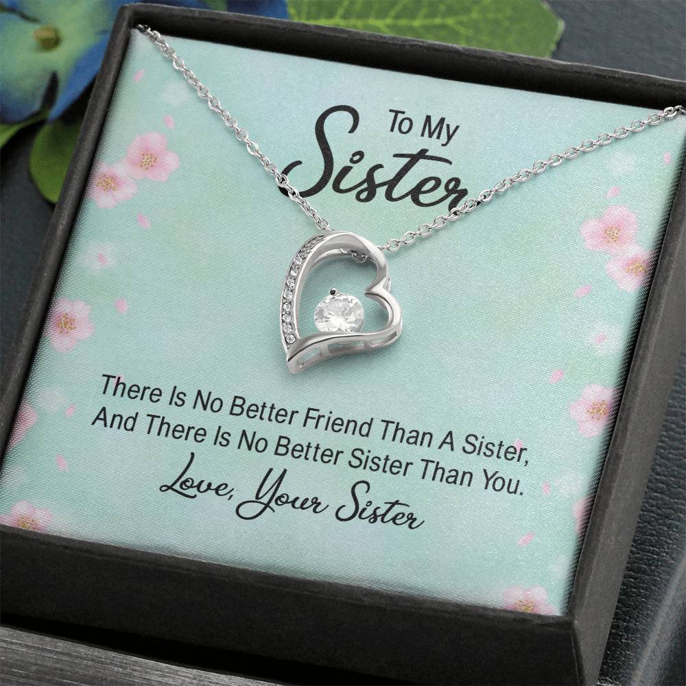 Forever Love Necklace - No Better Friend Sister