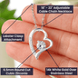 Beautiful Granddaughter - Forever Love Necklace