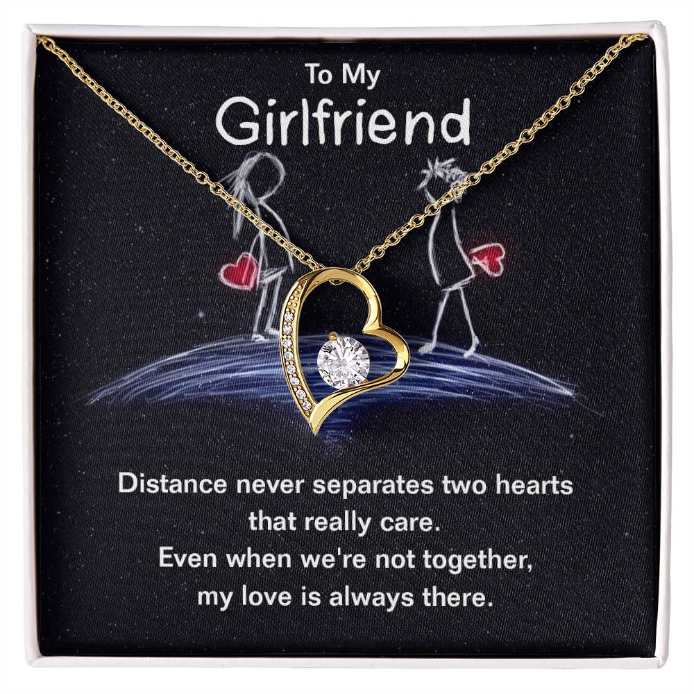 Forever Love Necklace -To My Girlfriend