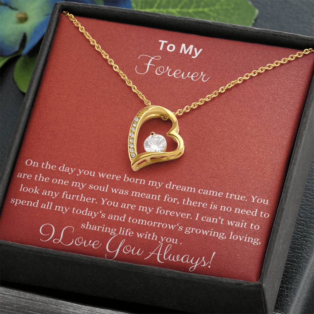 Forever Love Necklace - Dream Came True Fiance'