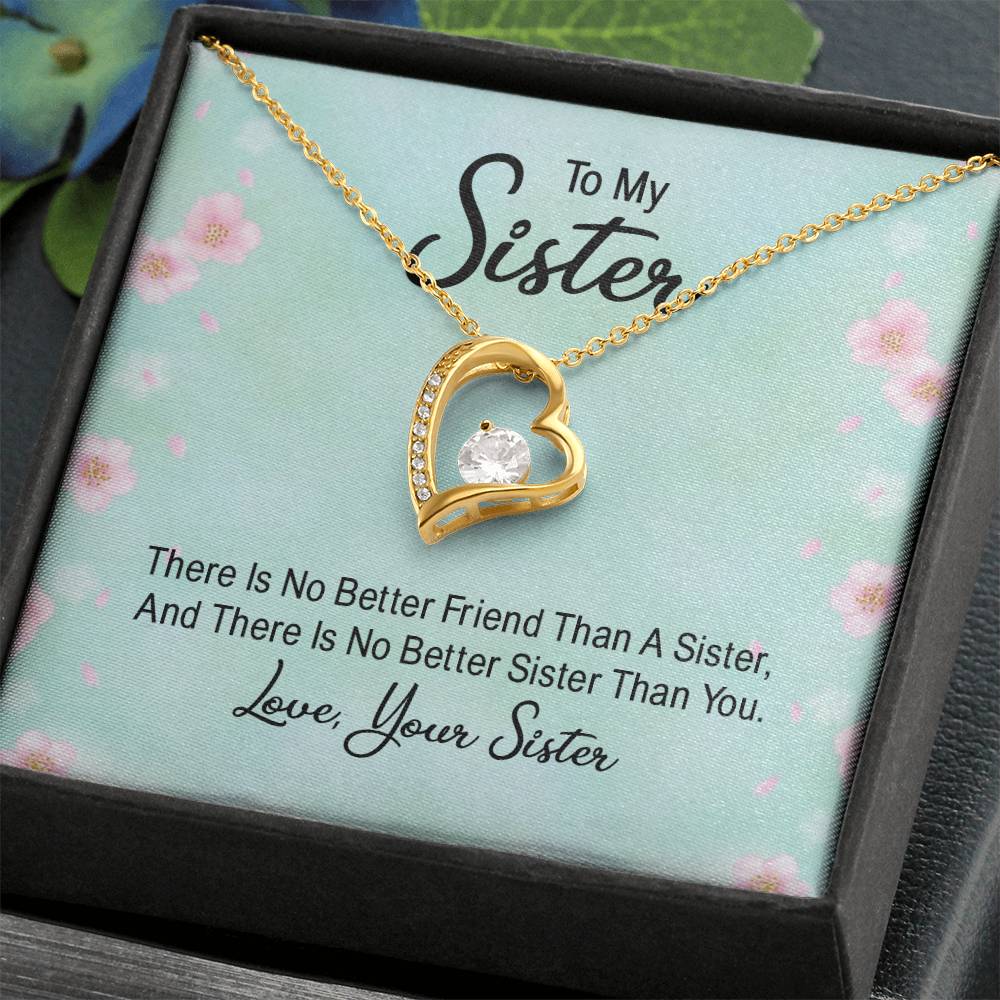 Forever Love Necklace - No Better Friend Sister