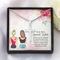 Stainless Cross Necklace - Very Special Sister