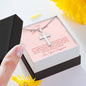 Stainless Steel Cross Necklace - Girlfriend 1