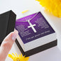 Stainless Cross Necklace - You are the Blessing Wife