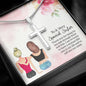 Stainless Cross Necklace - Very Special Sister