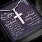 Father Daughter Necklace,