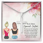 Stainless Cross Necklace - Very Special Sister