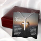 Stainless Cross Necklace - Keep The Faith Sister