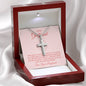 Stainless Steel Cross Necklace - Girlfriend 1