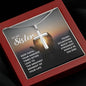 Stainless Cross Necklace - Keep The Faith Sister