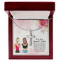 Stainless Cross Necklace - Very Special Sister