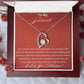 Forever Love Necklace - You Are My Soul Soulmate