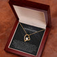 Forever Love Necklace - Braver, Stronger, Smarter Granddaughter