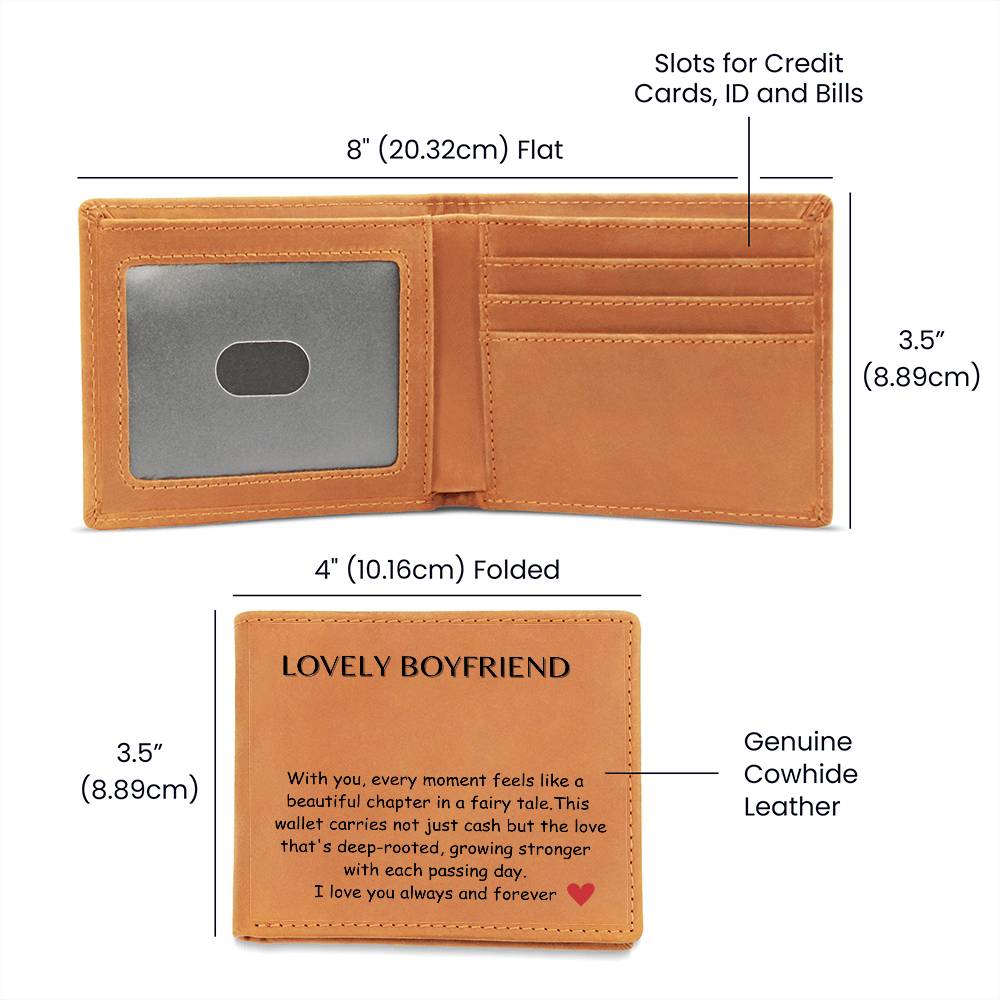 Engraved Wallet - Lovely Boyfriend