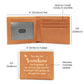 Engraved Wallet - Male Gift