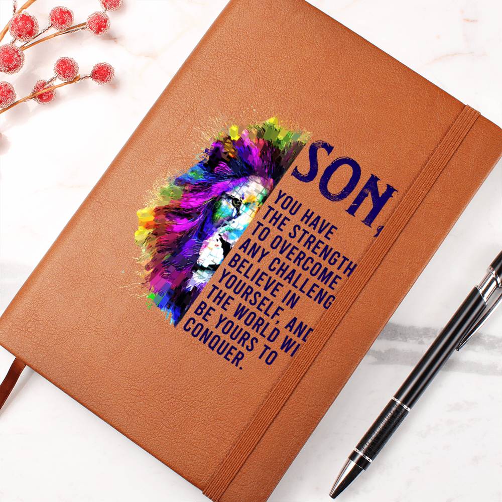 Engraved Journal - Son Your Strength