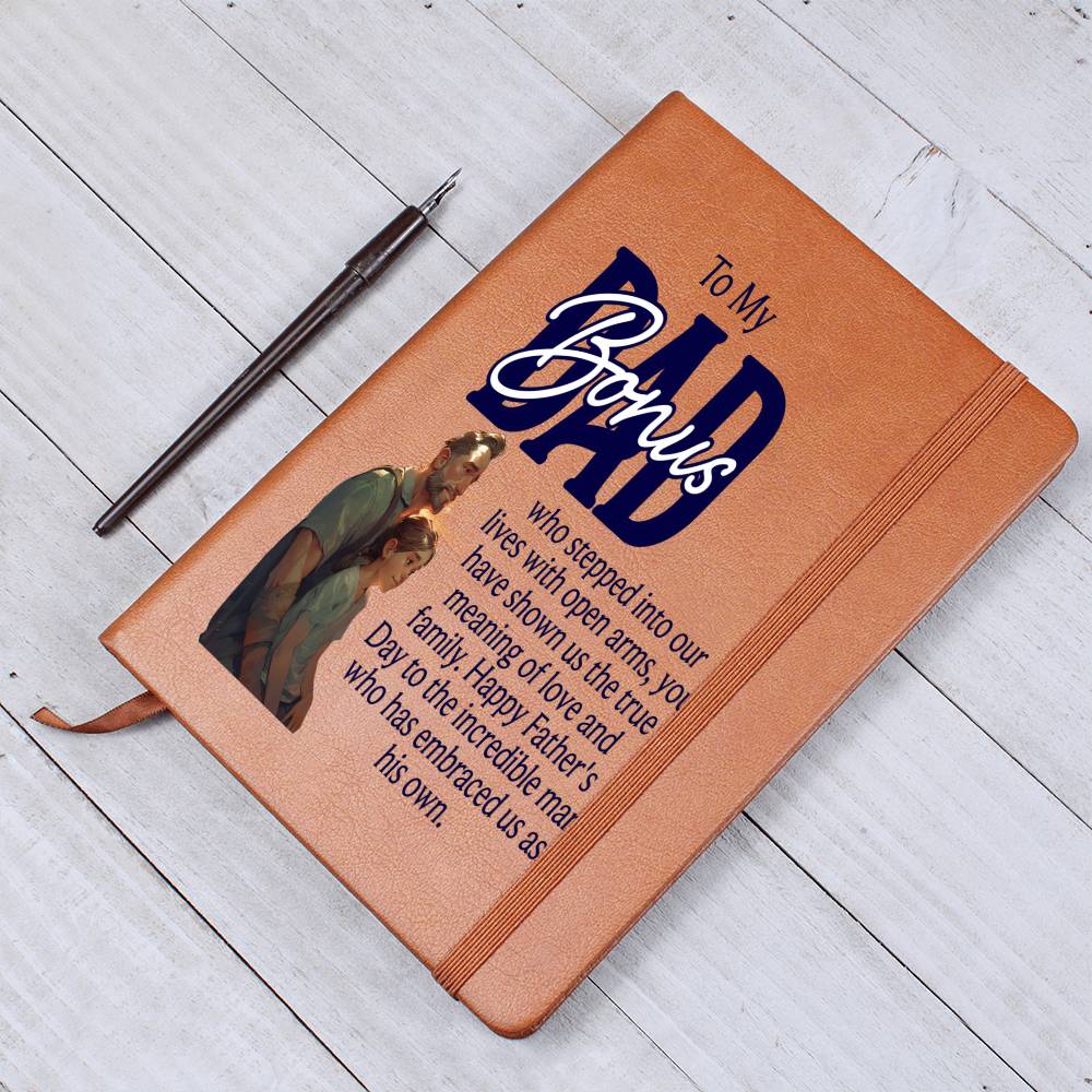 Engraved Journal - Happy Fathers Day Dad