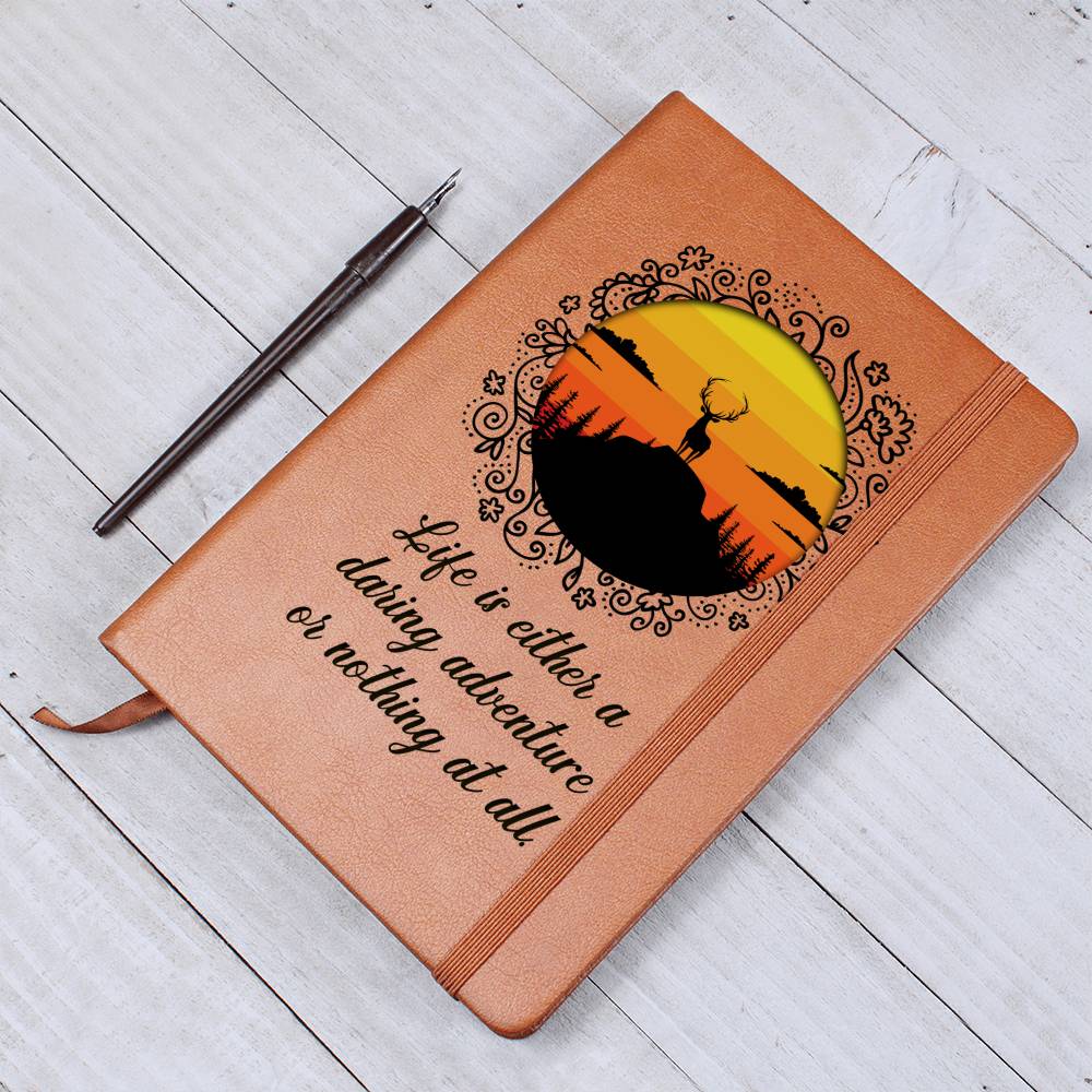 Engraved Journal - LIfe is a Daring Adventure