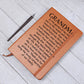 Engraved Journal - Beautiful Bloom Grandma