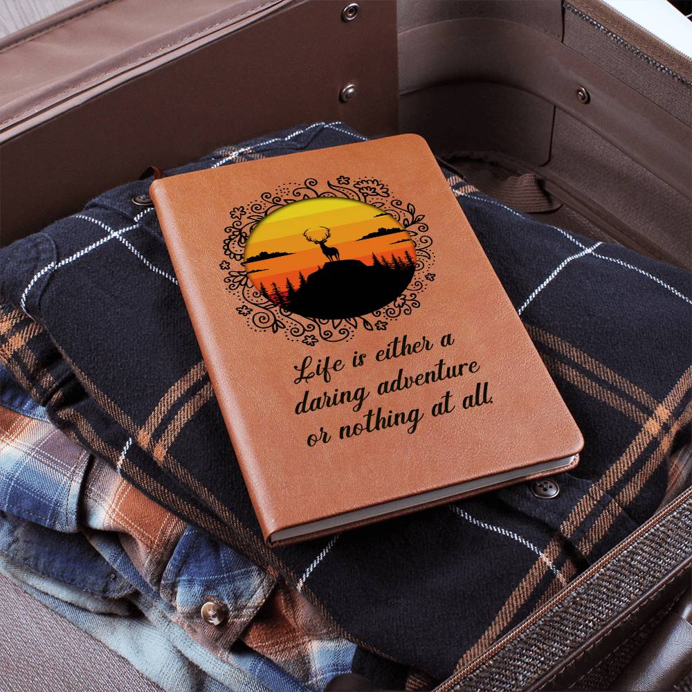 Engraved Journal - LIfe is a Daring Adventure