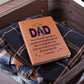 Engraved Journal - You are the Anchor Dad