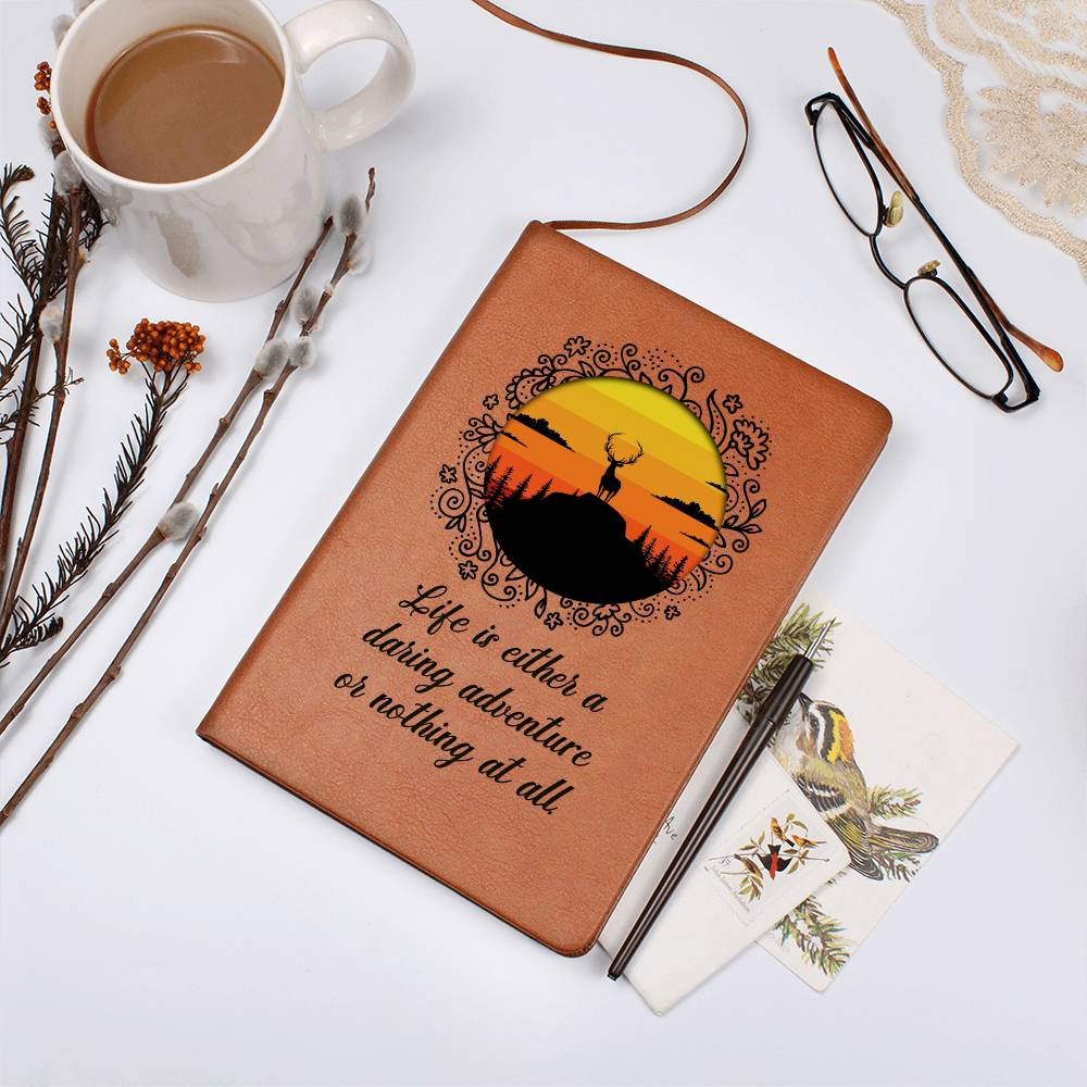 Engraved Journal - LIfe is a Daring Adventure