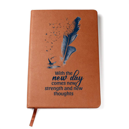 Engraved Journal - With The New Day