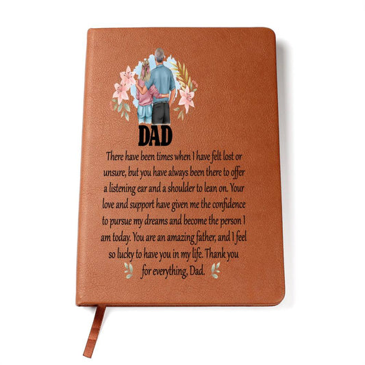 Engraved Journal - I Felt Lost Dad