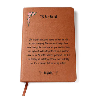 Engraved Journal - Like an Angel Mom