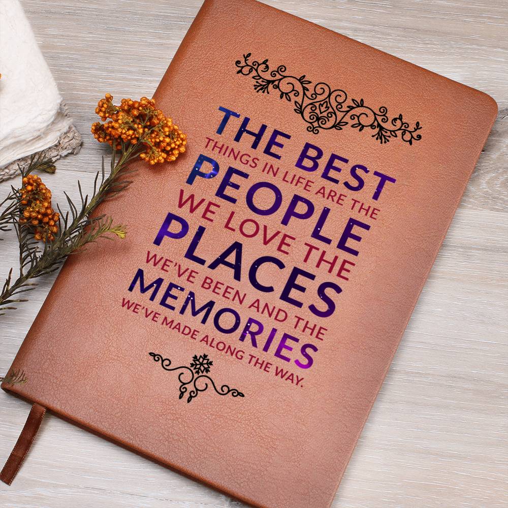 Engraved Journal - The Best Things