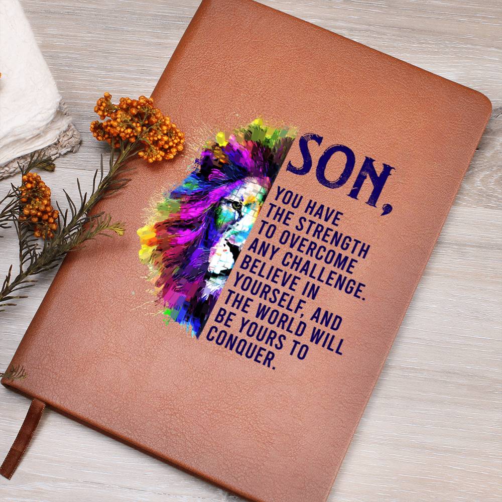 Engraved Journal - Son Your Strength