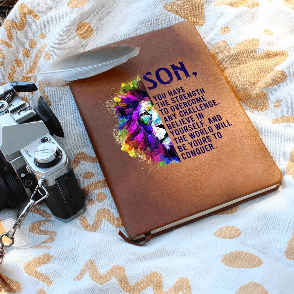 Engraved Journal - Son Your Strength