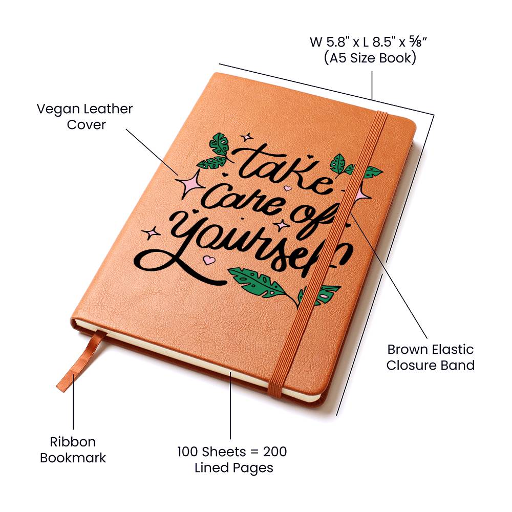 Engraved Journal - Take Care of Yourself