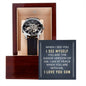 Men's Openwork Watch - Love You Son