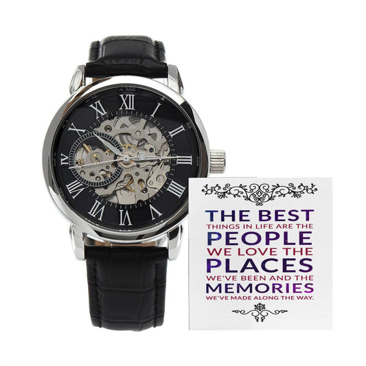 Men's Openwork Watch - To Dad