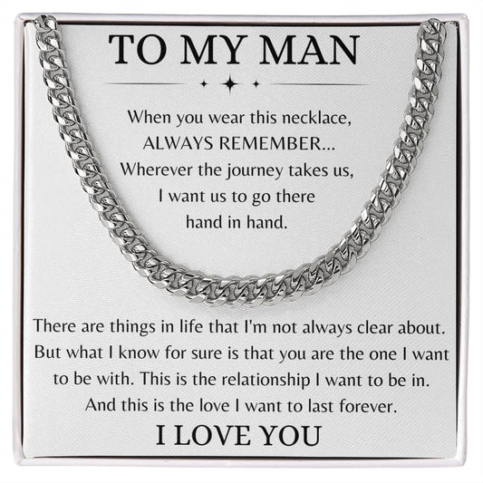 Valentine's Gift For Men - Cuban Link Chain