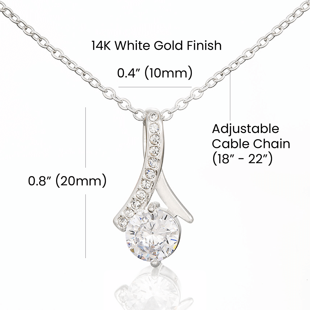 Apology Gift For Her - I Take Full Responsibility - Alluring Beauty Necklace