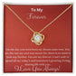 Love Knot Necklacee - Dreams Come True Fiance'