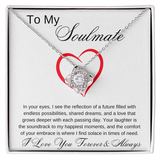 Love Knot Necklace - In Your Eyes Soulmate