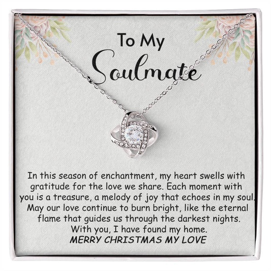 Love Knot Necklace -  For Christmas Soulmate