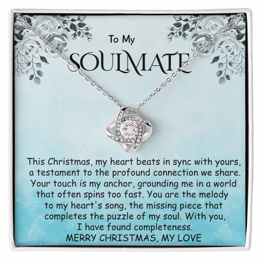 Love Knot Necklace Soulmate For Christmas