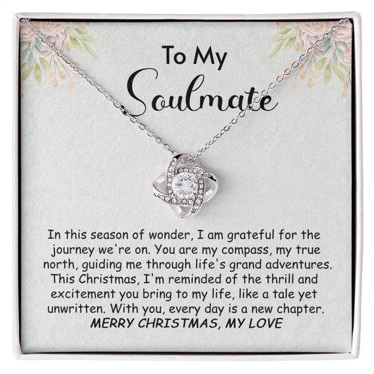 Love Knot Necklace - Grateful for the Journey Soulmate