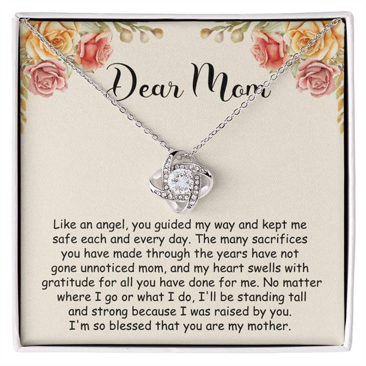 Love Knot Necklace - Dear Mom