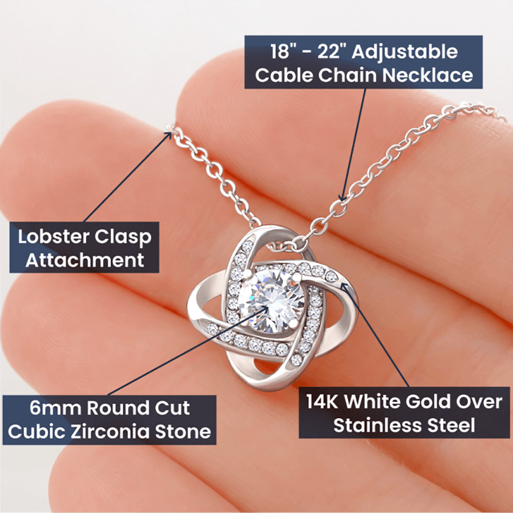 Best Selling Mother's Day Gift For Mum - Love Knot Necklace