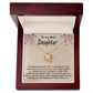 Love Knot Necklace -  Christmas Dear Daughter